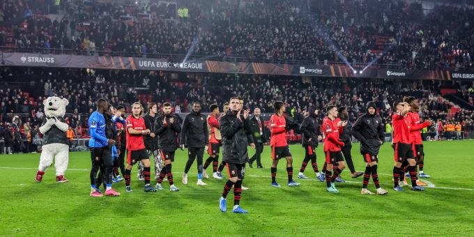 Fabian Rieder und seine Teamkollegen von Stade Rennes bezwingen Panathinaikos. Fabian Rieder