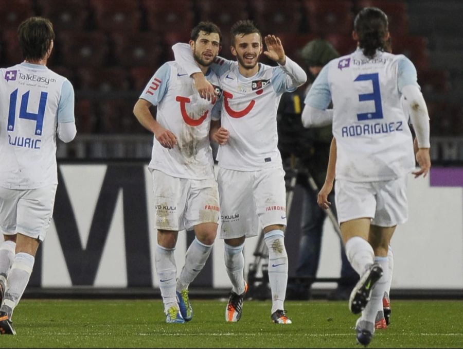 Zum Profi wurde er beim FC Zürich, von dort aus wechselte er ...