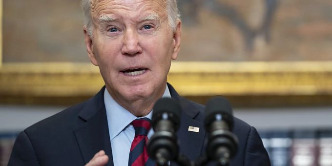 Biden in Israel - Raketeneinschlag in Gaza überschattet Besuch