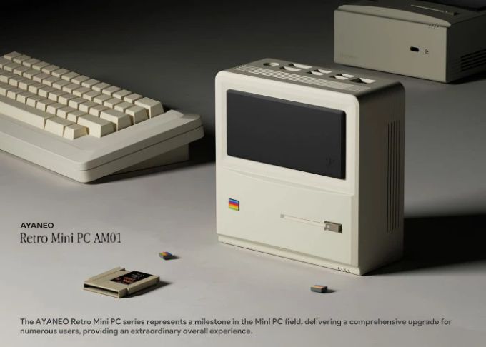 Der Computer-Hersteller Ayaneo bietet einen neuen Retro-PC an. Computer-Hersteller Ayaneo