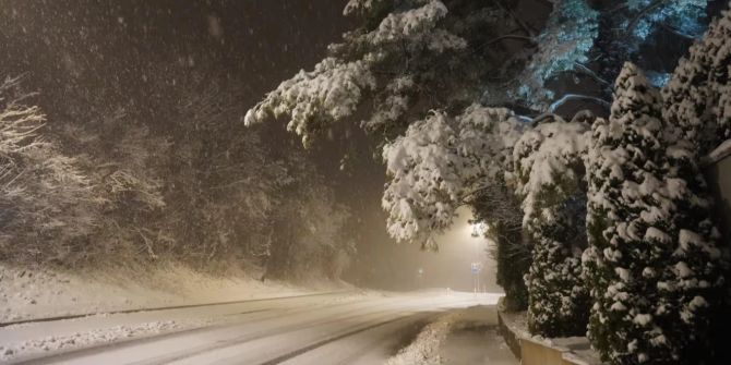 zürich schnee