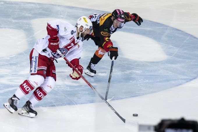 Die Rapperswil-Jona Lakers haben dem SCB nichts entgegenzusetzen. Rapperswil-Jona Lakers SCB