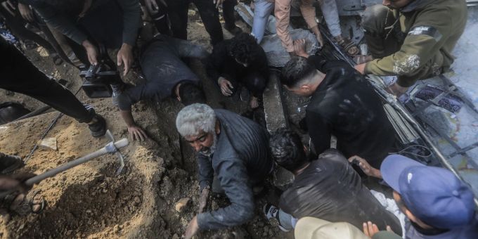 Hamas-Behörde - Seit Freitag mehr als 550 weitere Tote im Gazastreifen