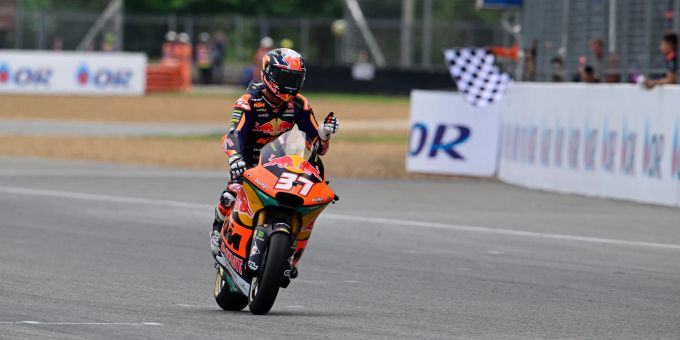 Aldeguer siegt - Acosta baut Moto2-WM-Vorsprung in Thailand aus