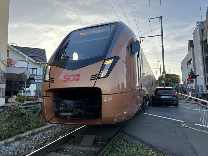 Bei dem Unfall wurde niemand verletzt. Kapo SZ