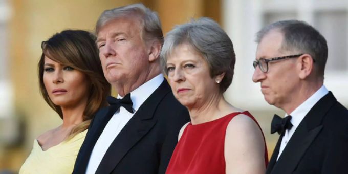 Trump in London - «Theresa May hat den Brexit verbockt»