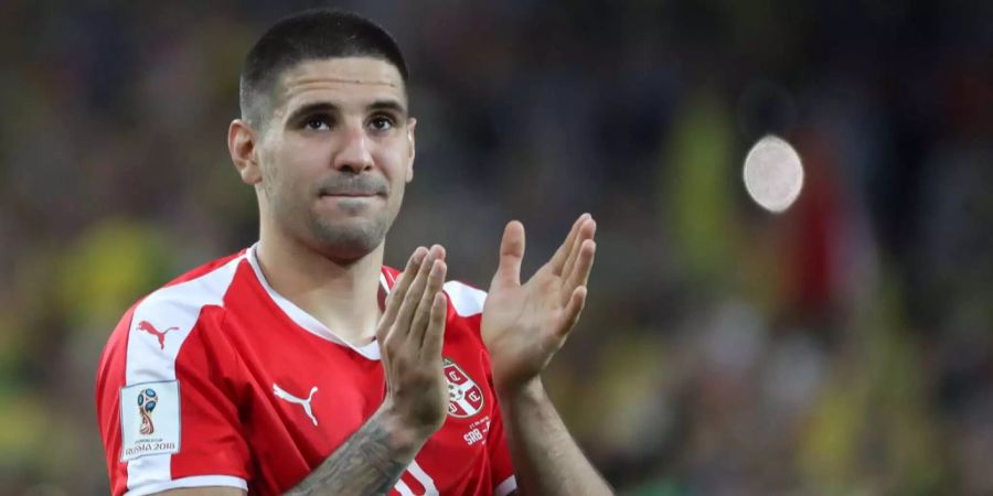 Serbiens Aleksandar Mitrovic überzeugte an der WM in Russland gegen die Schweiz.