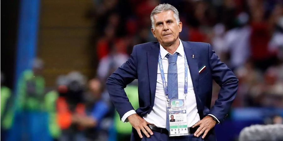 Mit Carlos Queiroz trainiert ein Portugiese den Iran.