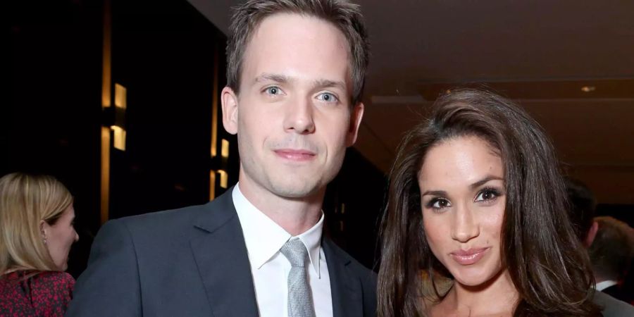 Meghan Markle und Patrick J. Adams heirateten in der Serie «Suits».