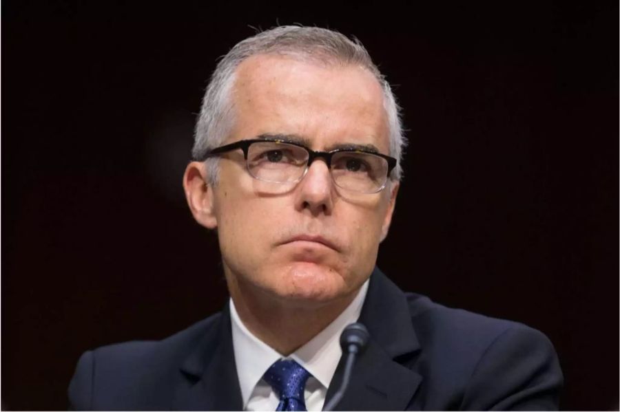 Andrew McCabe bekommt die Härte der Trump-Regierung zu spüren.