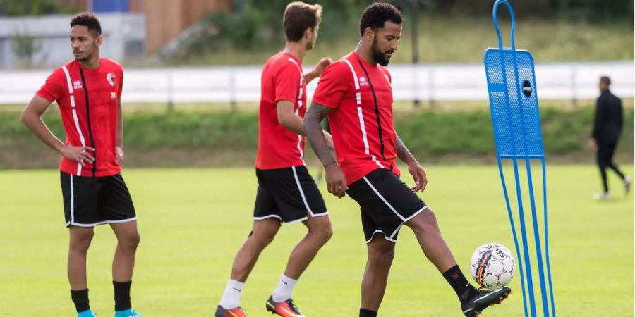 Der FC Sion vrebannt sieben Spieler in die U21 - darunter Carlitos (rechts).