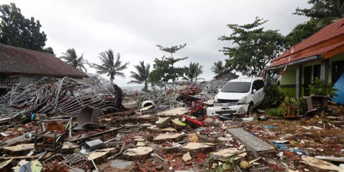 Tsunami Indonesien