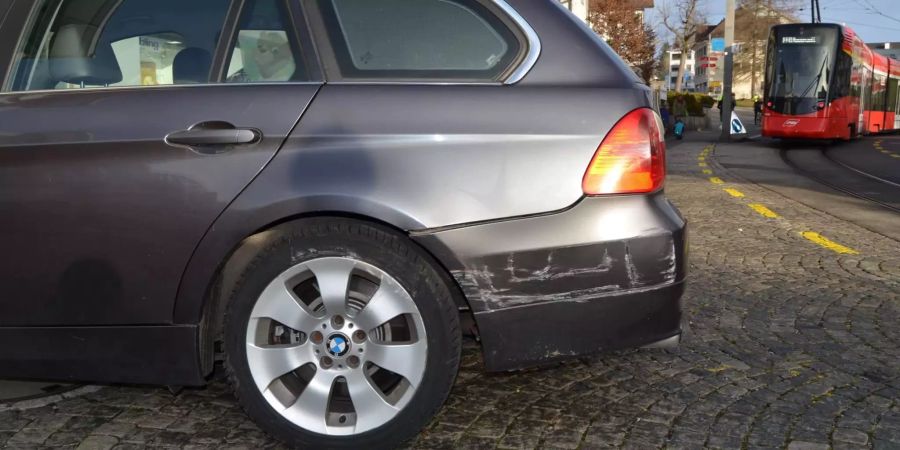 Unfallfahrzeug