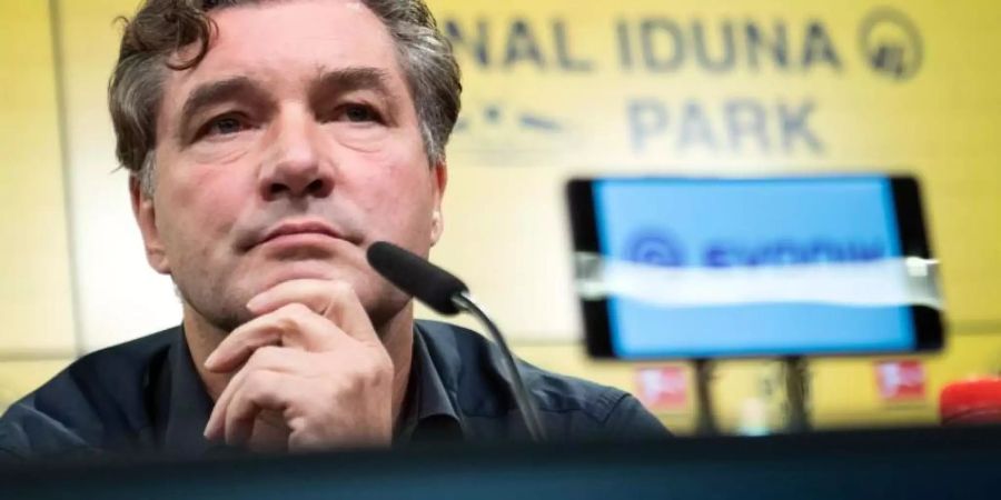 Schon langer Manager von Schalkes Erzrivalen Borussia Dortmund: Michael Zorc. Foto: Bernd Thissen