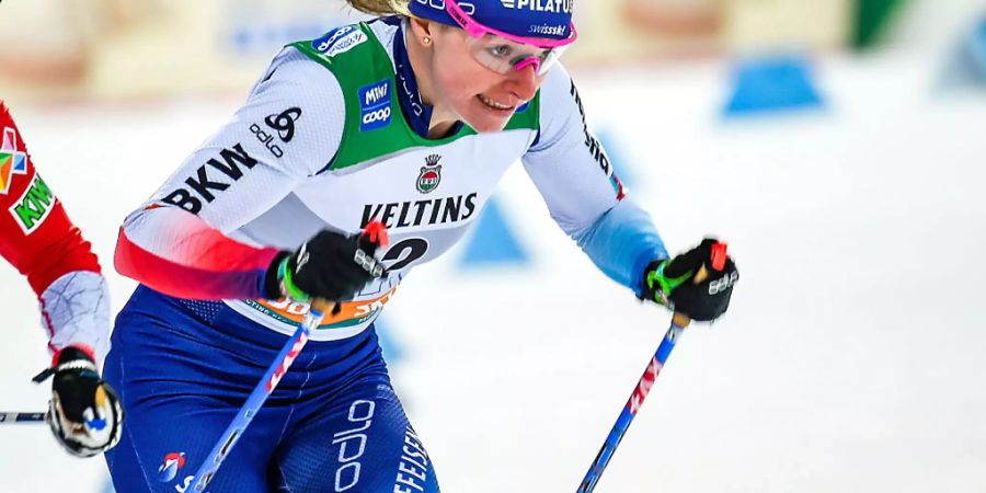 Nadine Fähndrich kämpft in Lahti um den Finaleinzug.