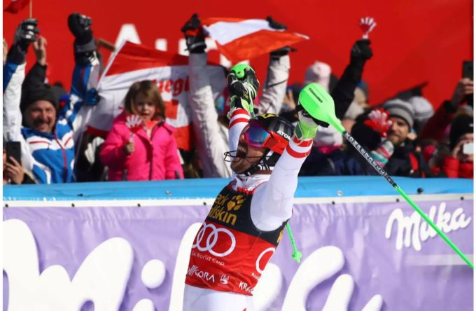 Marcel Hirscher gewinnt in Kranjska Gora. Marcel Hirscher