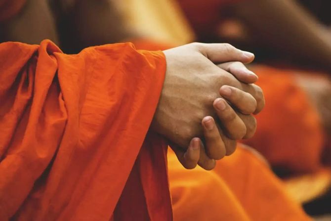 Buddhistischer Mönch Thailand