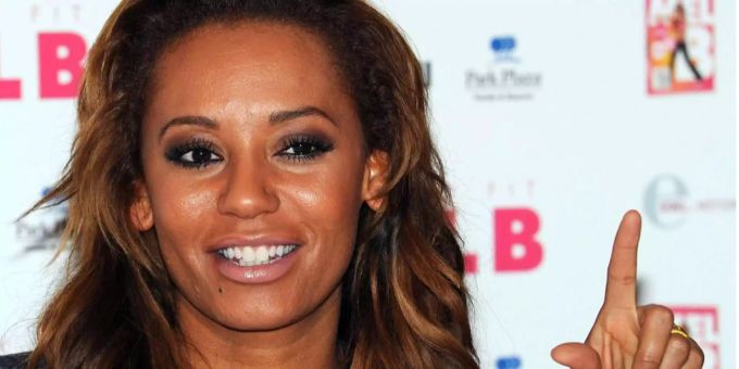 Mel B ist ausgerastet. Mel B ist ausgerastet.