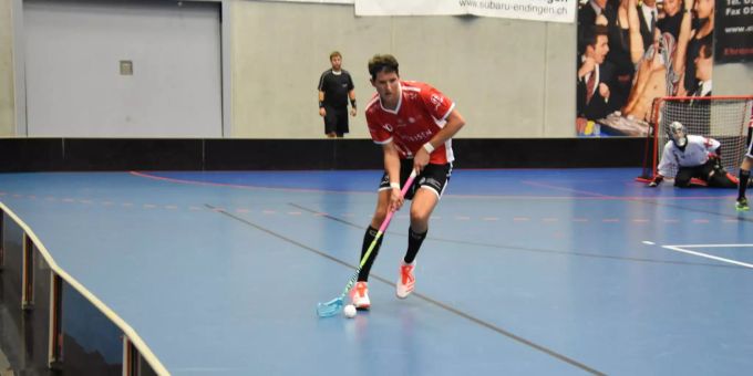 Dominik Laube geht in den Angriff