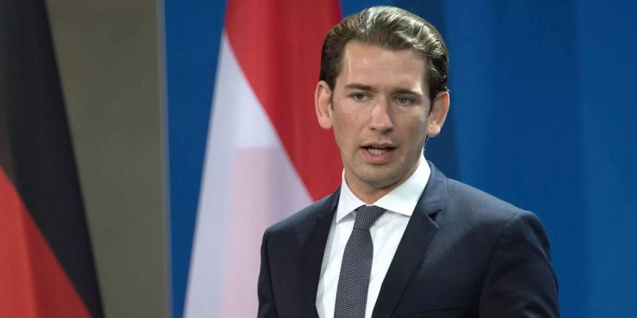 Sebastian Kurz, Bundeskanzler von Österreich.