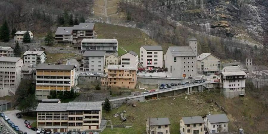 Die Gemeinde Gondo VS ist dank ihren tiefen Strompreisen sehr interessant für IT-Firmen.