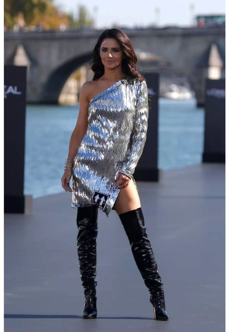 Cheryl Cole Ende September an einer Show von L'Oréal in Paris.