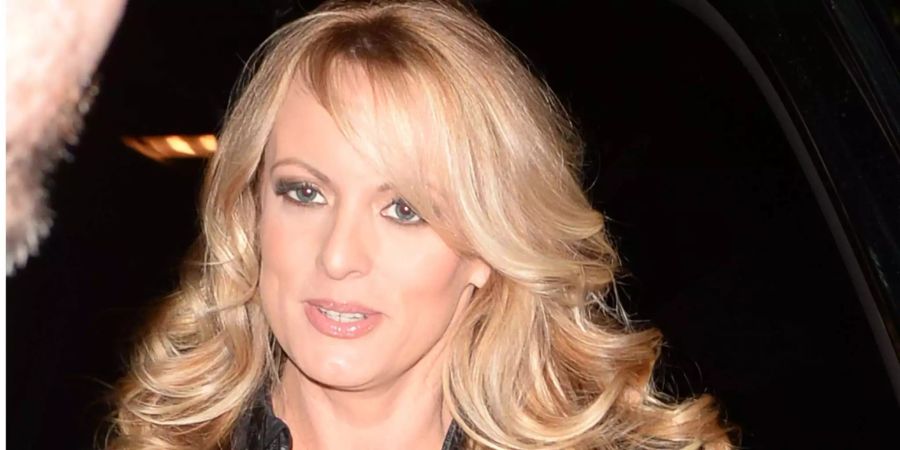 Die US-Pornodarstellerin Stormy Daniels (bürgerlich: Stephanie Clifford).