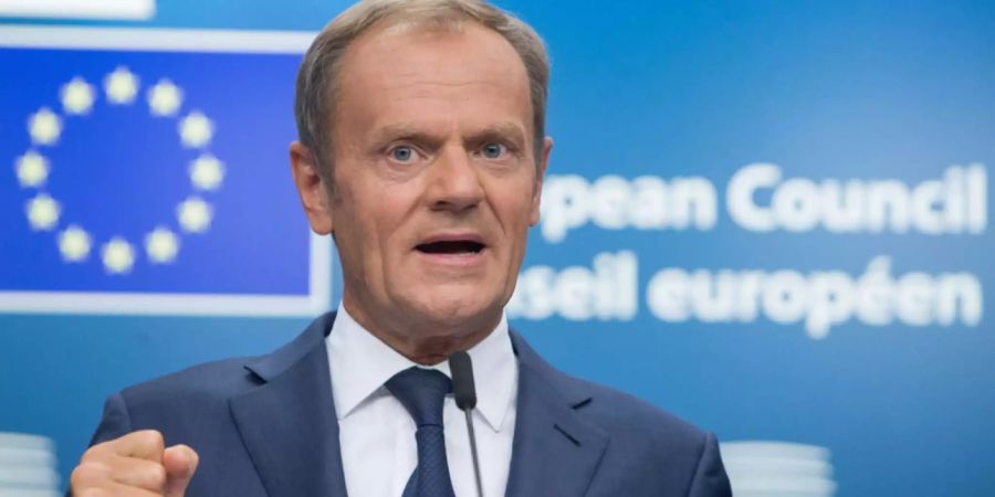 EU-Ratspräsident Donald Tusk.