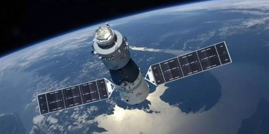 «Tiangong 1» ist 2011 ins All geschossen worden.