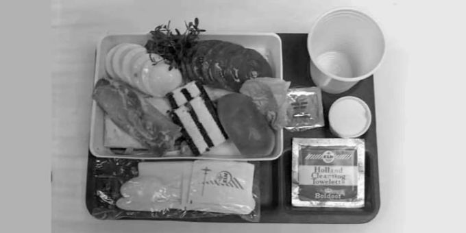 So interpretierte KLM das «Sandwich». So interpretierte KLM das «Sandwich».