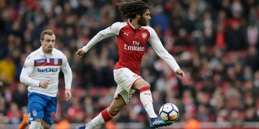 Arsenals Mohamed Elneny nach Platzverweis doch nicht gesperrt.