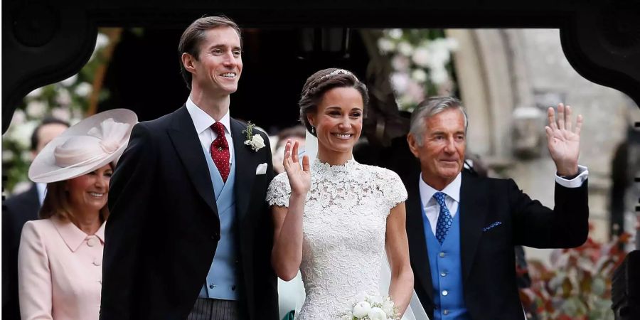 Hochzeit Pippa Middleton - Schwiegervater David Matthews