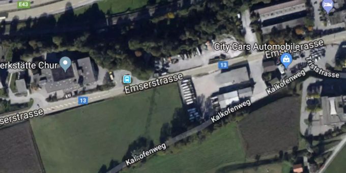 Chur GR - Schwerer Unfall fordert ein Todesopfer