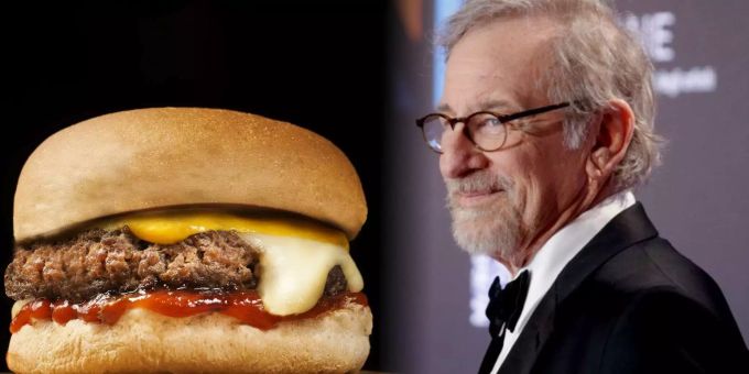 Steven Spielberg möchte keinen eigenen Burger. Steven Spielberg möchte keinen eigenen Burger.