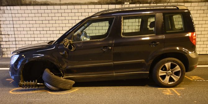 Rongellen: Drei Autos in Verkehrsunfall verwickelt