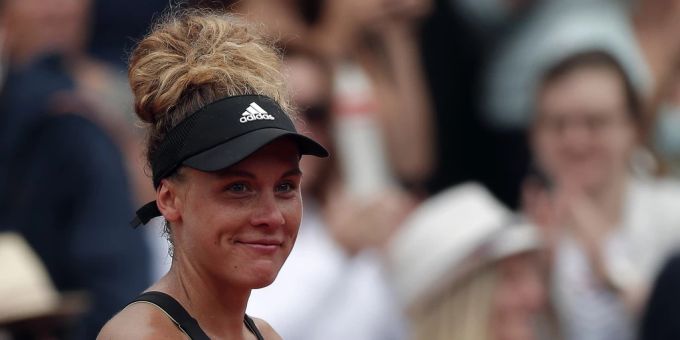 Léolia Jeanjean (WTA 227) hat sich gegen Karolina Pliskova (WTA 8) durchgesetzt. karolína plí?ková