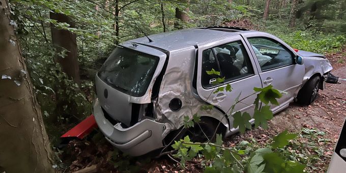 Beim Unfall wurde niemand verletzt. Kantonspolizei Thurgau