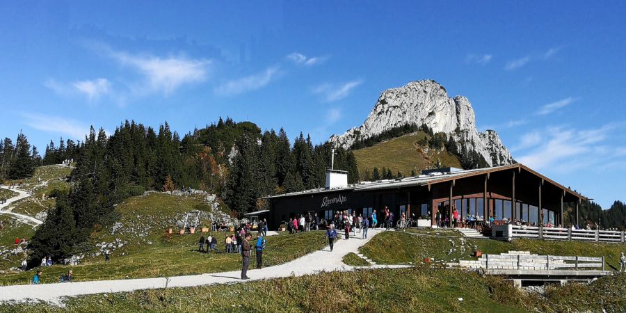 Berg Wanderer Hütte Sommer