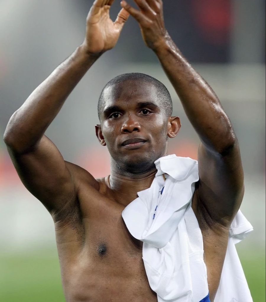 Samuel Eto’o ist heute Präsident des Fussballverbands in Kamerun.