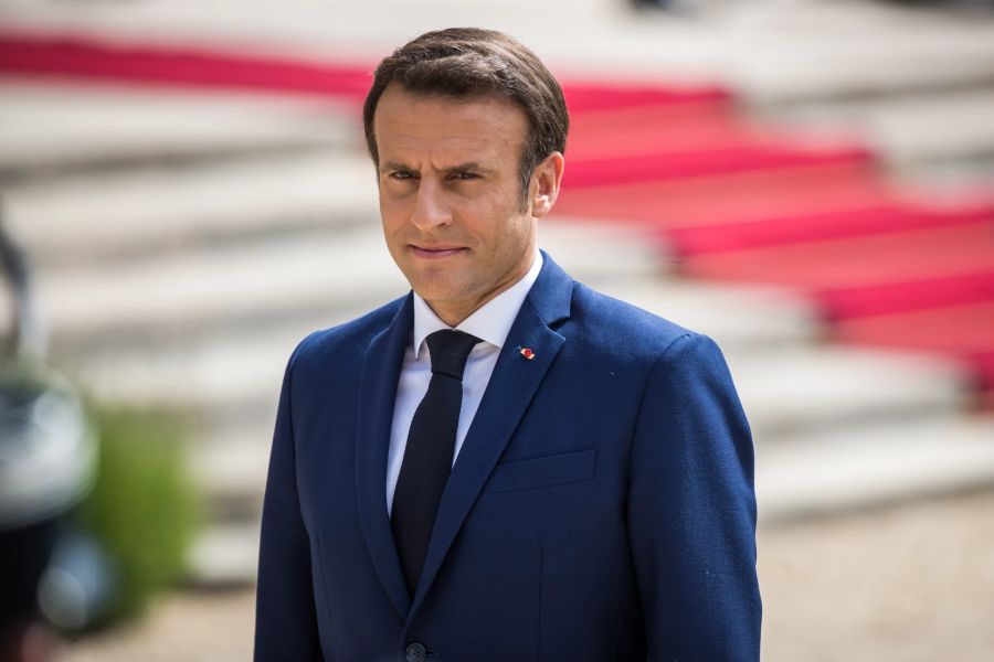 Präsident Macron