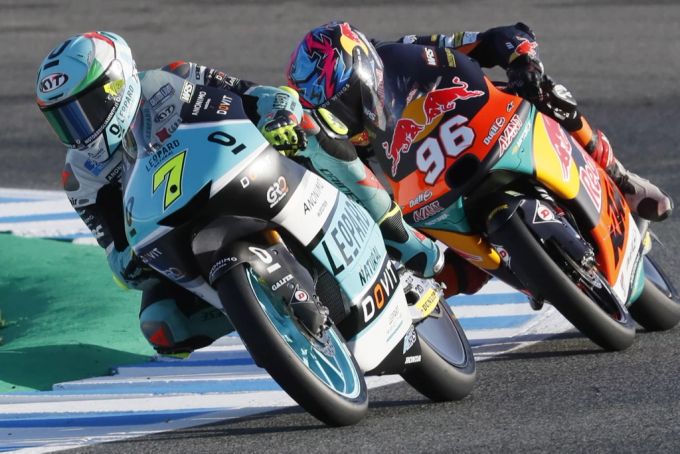 Dennis Foggia tritt derzeit in der Moto3 für Leopard Racing an. Moto3 MotoGP Leopard Foggia