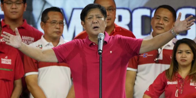 Ferdinand «Bongbong» Marcos Jr. philippinen