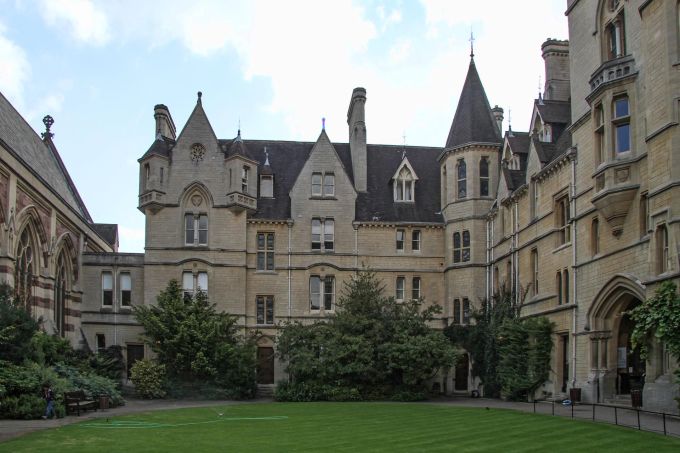 Boris Johnson studierte am Balliol College der Universität Oxford. Balliol College
