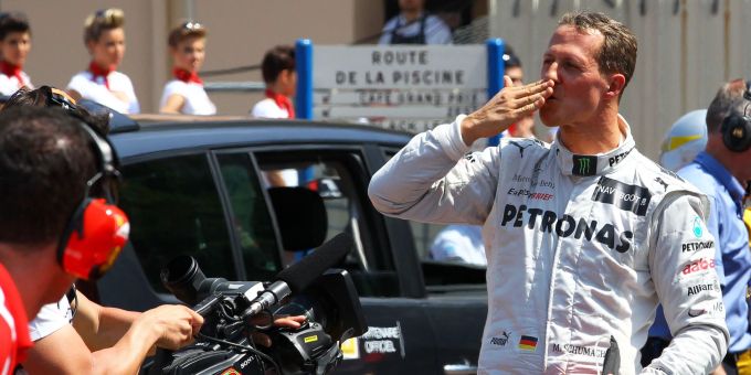 Michael Schumacher fuhr in der Qualifikation zum Grossen Preis von Monaco 2012 die schnellste Runde. Jens Büttner/DPA/dpa Michael Schumacher