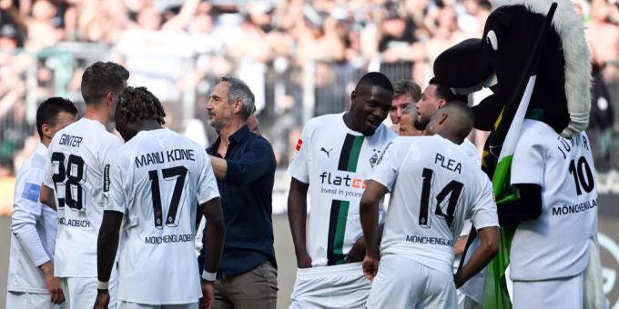 Borussia Mönchengladbach hat zu wenig schnelle Spieler. Borussia Mönchengladbach