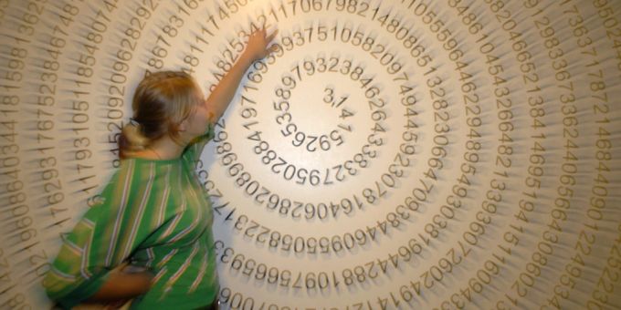 Die Kreiszahl Pi wurde von Google auf 100 Billionen Stellen berechnet. (Symbolbild) Kreiszahl