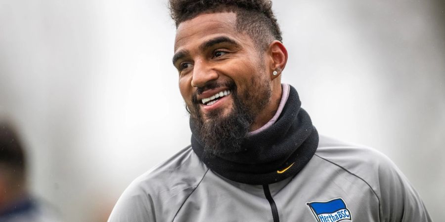 Läuft auch in der Saison 2022/23 für Hertha BSC auf: Kevin-Prince Boateng.