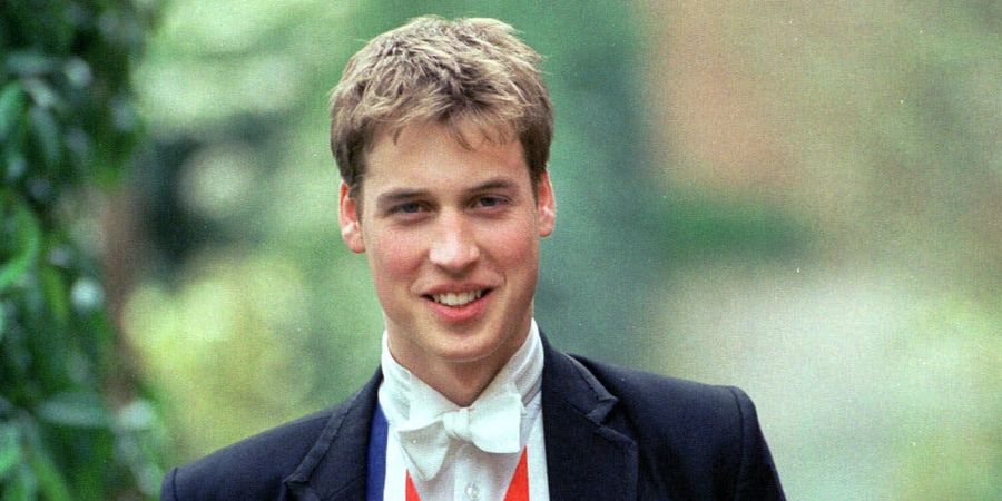 Prinz William im Jahr 2000 in Eton, England.