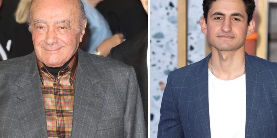 Mohamed Al-Fayed wird von dem Schauspieler Amir El-Masry (r.) gespielt