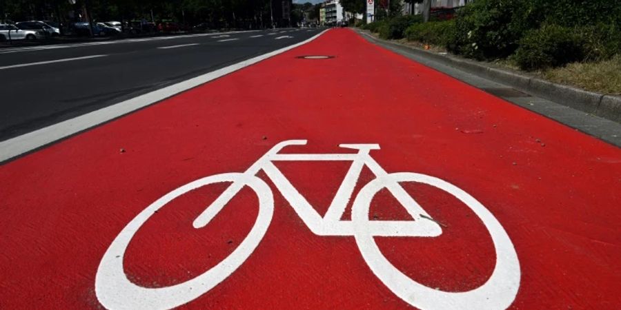Fahrradweg in Dortmund